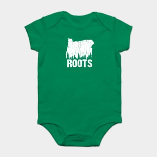 Roots - Oregon (Rustic) Baby Bodysuit